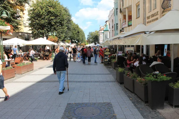 Promenada Sopocie Polska — Zdjęcie stockowe