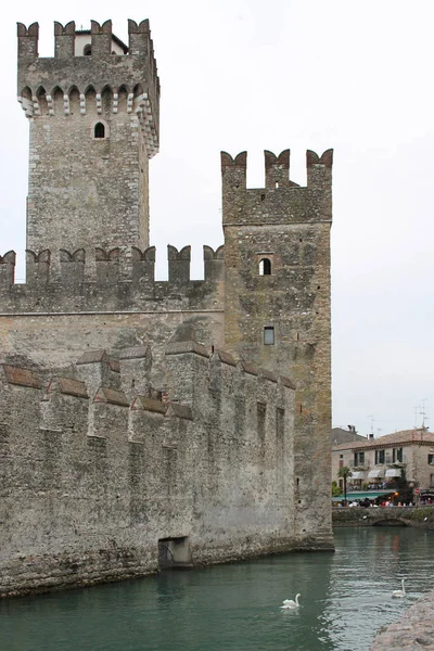 Fortaleza Scaligera Sirmione Itália — Fotografia de Stock