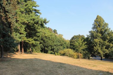 Vysehrad Prag Çek Cumhuriyeti 'nde Park