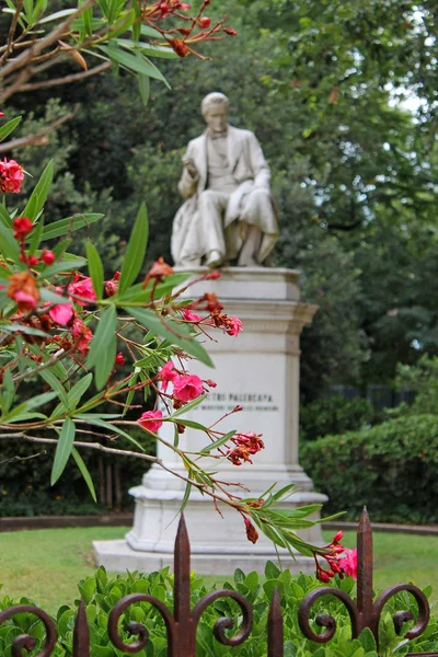 Escultura Pietro Palaiokapa Park Venecia — Foto de Stock