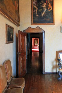 Isola Madre adasında Sarayın iç