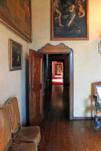 Interior Palácio Ilha Isola Madre — Fotografia de Stock