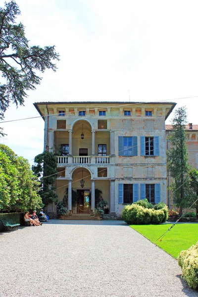 Vista Del Palacio Isla Isola Madre Italia — Foto de Stock