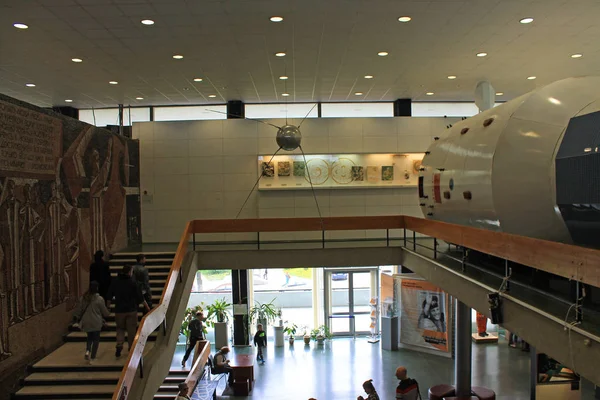 Utställningar Och Flygplan Museum Space Kaluga Ryssland — Stockfoto