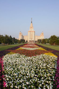 Moskova'daki Lomonosov Üniversitesi'nin tarihi binası, Rusya