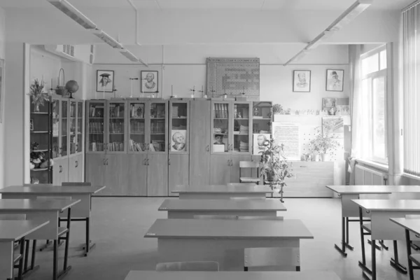 Sala Aula Interior Escola — Fotografia de Stock