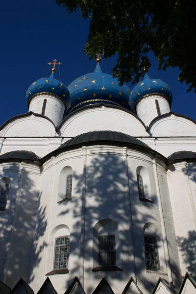 Sommer Stadtlandschaft Susdal Russland — Stockfoto