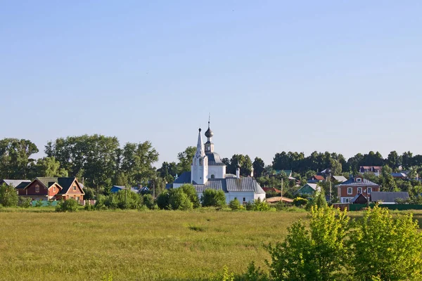 Paesaggio Estivo Della Città Russia Suzdal — Foto Stock