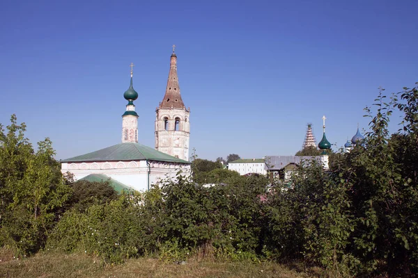 Paesaggio Estivo Della Città Russia Suzdal — Foto Stock