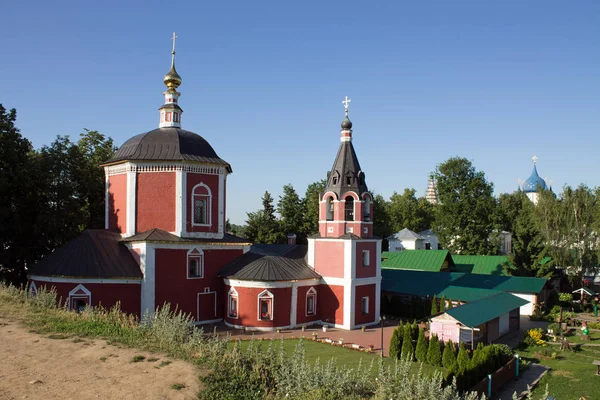 Paisaje Verano Suzdal Rusia — Foto de Stock