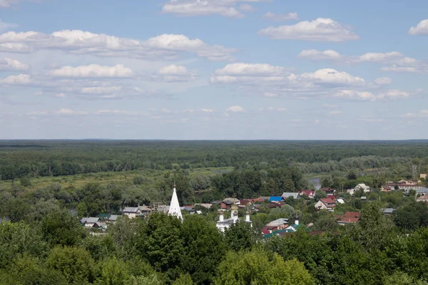 Panorama Gorokhovets Rússia Dia Verão Claro — Fotografia de Stock