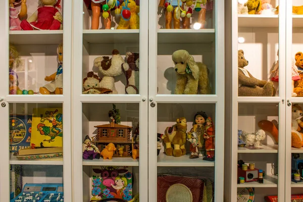 Museu Brinquedos Soviéticos Loja Crianças Central Moscou Rússia — Fotografia de Stock