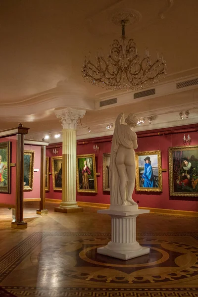 Moscow Russia July 2019 Interiors Shilov Gallery Fine Arts — Stock Photo, Image