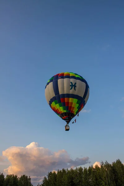 Pereslavl Zalessky Jarosław Region Rosja Lipiec 2019 Latający Balon Powietrza — Zdjęcie stockowe