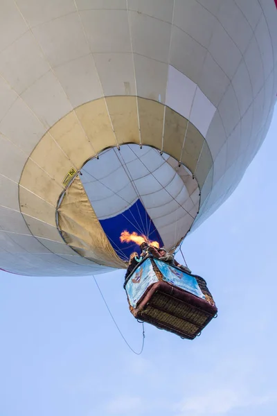 Pereslavl Zalessky Região Yaroslavl Rússia Julho 2019 Pilotando Balão Com — Fotografia de Stock