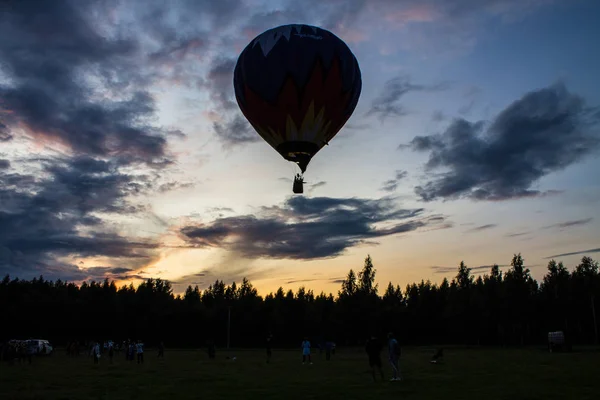 Pereslavl Zalessky Jarosław Region Rosja Lipiec 2019 Latający Balon Powietrza — Zdjęcie stockowe