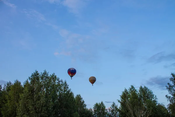 Pereslavl Zalessky Yaroslavl Region Ryssland Juli 2019 Flygande Luftballong Med — Stockfoto