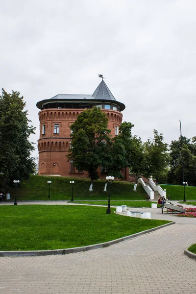 Vladimir Região Vladimir Rússia Agosto 2019 Antiga Torre Água Centro — Fotografia de Stock