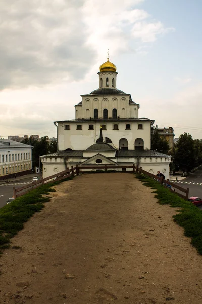 Wladimir Wladimir Region Russland August 2019 Historisches Wahrzeichen Weißes Stein — Stockfoto