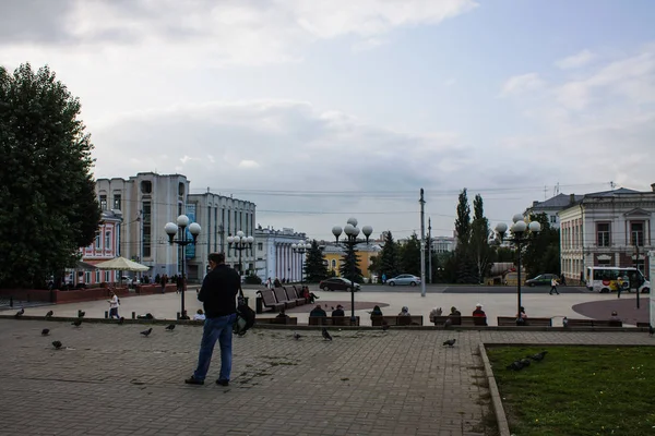 Vladimir Região Vladimir Rússia Agosto 2019 Rua Centro Histórico Cidade — Fotografia de Stock