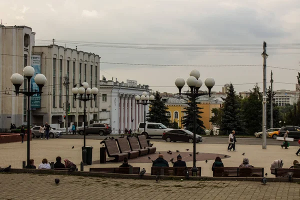 Vladimir Região Vladimir Rússia Agosto 2019 Rua Centro Histórico Cidade — Fotografia de Stock