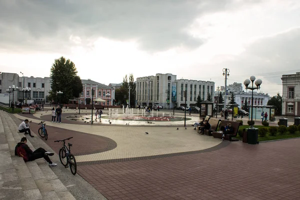 Vladimir Região Vladimir Rússia Agosto 2019 Rua Centro Histórico Cidade — Fotografia de Stock