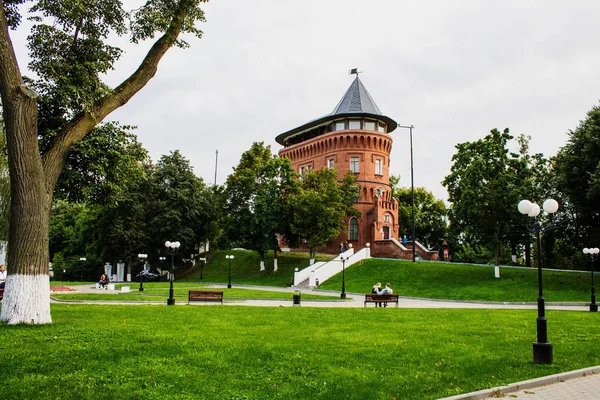 Vladimir Vladimir Regio Rusland Augustus 2019 Oude Watertoren Het Historische — Stockfoto