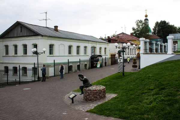 Wladimir Gebiet Wladimir Russland August 2019 Straße Des Historischen Stadtzentrums — Stockfoto