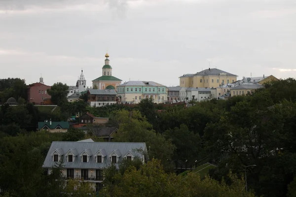 Panoramablick Stadt Wladimir Russland Sommer Bewölkter Tag — Stockfoto