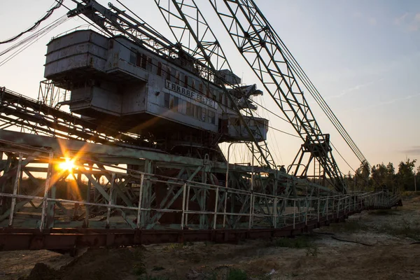 Voskresensky District Moscow Region Russia September 2019 Multi Bucket Excavator — Fotografia de Stock