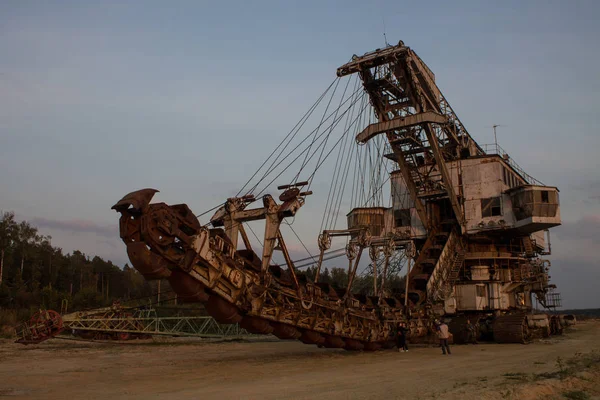 Voskresensky District Moscow Region Russia September 2019 Multi Bucket Excavator — Stock Photo, Image