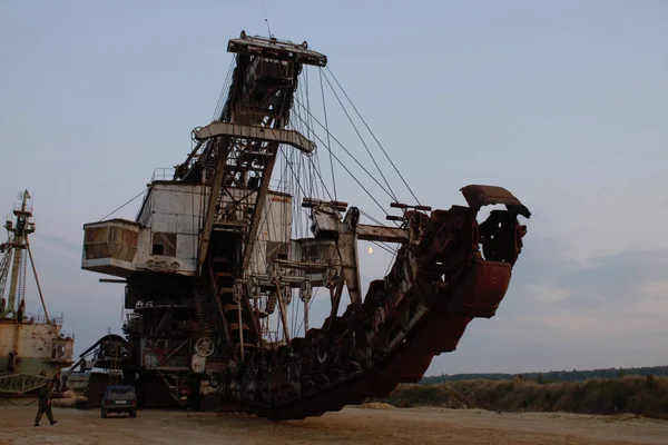 Voskresensky District Moscow Region Russia September 2019 Multi Bucket Excavator — Fotografia de Stock