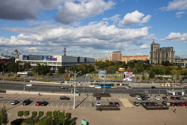 Moscow Russia September 2019 Top View Tretyakov Gallery Historical Centre — Stock Photo, Image