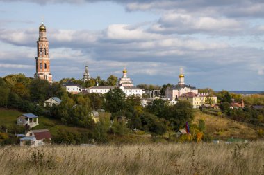 Ryazan oblastı / Rusya - 28 Eylül 2019: Ioanno-Bogoslovsky manastırı