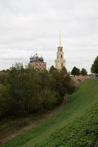 Blick Auf Die Altstadt Mit Historischer Architektur Einem Bewölkten Herbsttag — Stockfoto