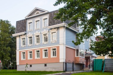 Uglich Rusya 'nın eski kentindeki tarihi bina.