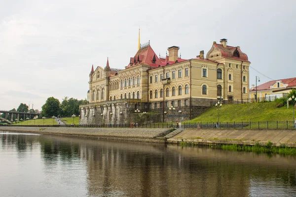 Volga Nehri Kıyısındaki Tarihi Müze Rybinsk Rusya Sında Kopyalamak Için — Stok fotoğraf
