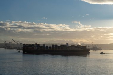 Trans Atlantik Seattle Limanı bırakarak