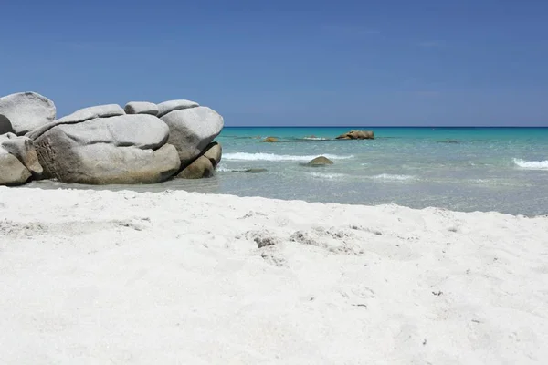 Playa Golfetto Lido Orri Cerdeña —  Fotos de Stock