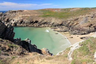 Trpasss yakınlarındaki Le Vorlen plajı.