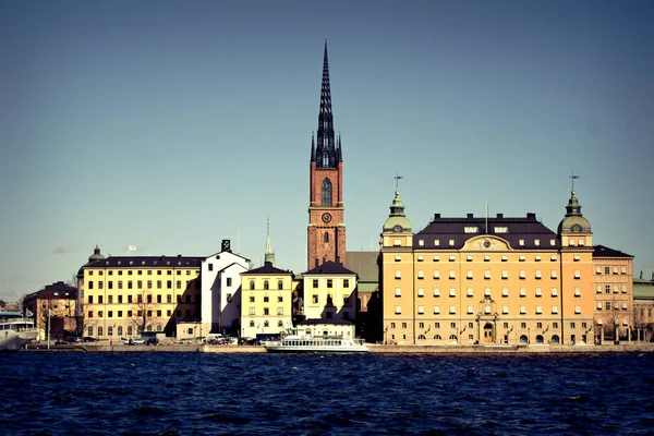 Stockholm City Hall Postcard — Stock Photo, Image