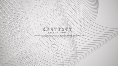 Eleman tasarımı ve diğer kullanıcılar için soyut dalga çizgileri arka planı