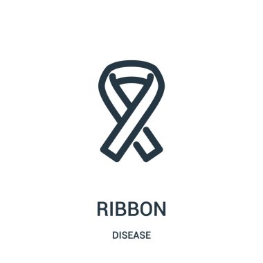 Şerit simge vektör hastalığı koleksiyonundan. İnce çizgi şerit anahat simgesini vektör çizim. Web ve mobil uygulamalar, logo, baskı ortamı kullanmak için doğrusal sembolü.