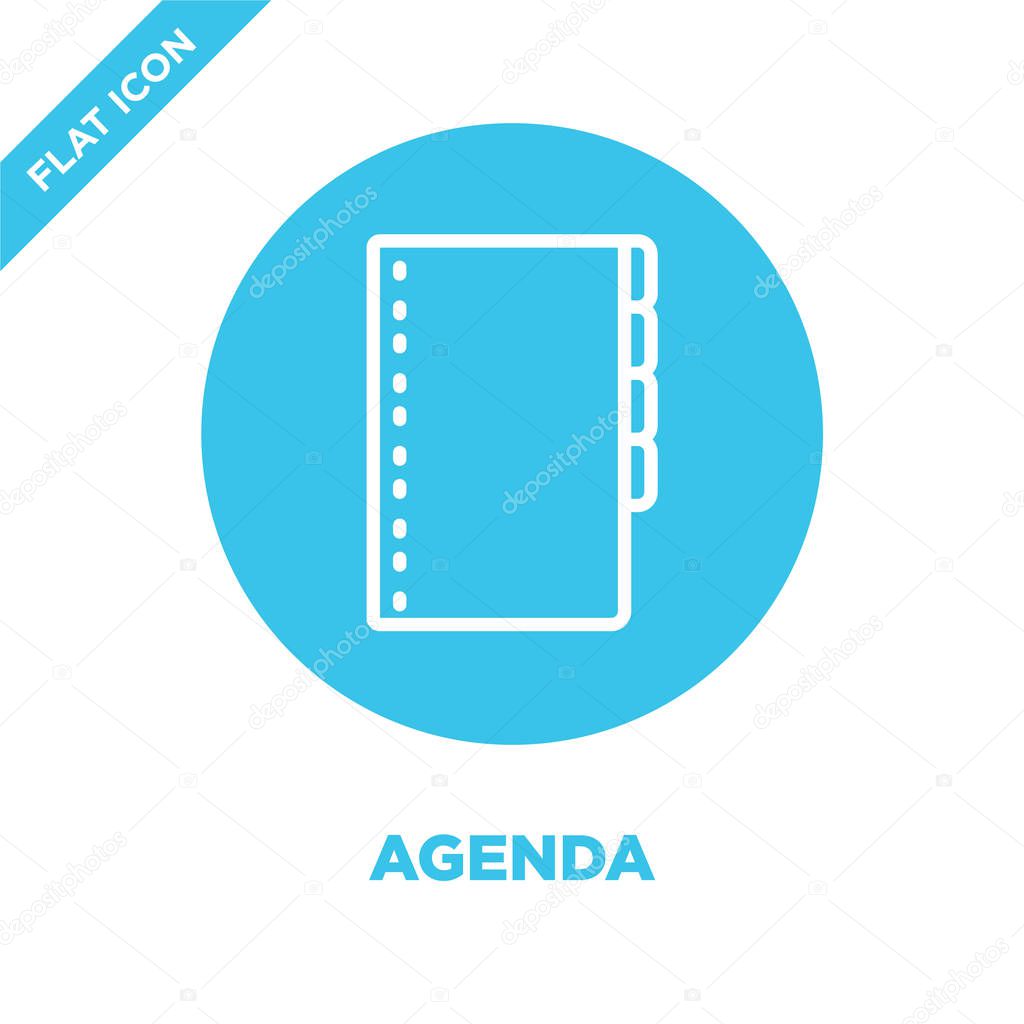 Agenda Icon Vector From Stationery Collection Thin Line Agenda Outline Icon Vector Illustration Linear Symbol For Use On Web And Mobile Apps Logo Print Media Premium Vector In Adobe Illustrator Ai Agenda Icon Vector From Stationery Collection Thin Line Agenda Outline Icon Vector Illustration Linear Symbol For Use On Web And Mobile Apps Logo Print Media Premium Vector In Adobe Illustrator Ai
