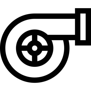 boru hattı web simgesi, vektör illüstrasyon