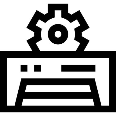 klima ayarı hattı web simgesi, vektör çizim