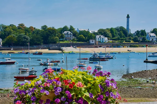 Harbor Sainte-Marine in Brittany — Stock Photo, Image