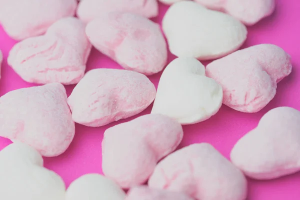 Background picture with sweets in pink — Stock Photo, Image