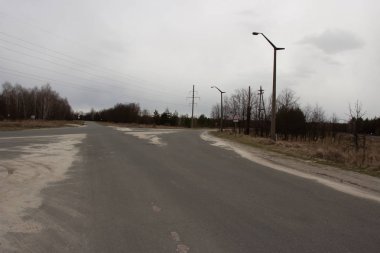 Chernobyl hayalet kasaba Pripyat, dönme dolabı