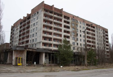 Chernobyl hayalet kasaba Pripyat, dönme dolabı